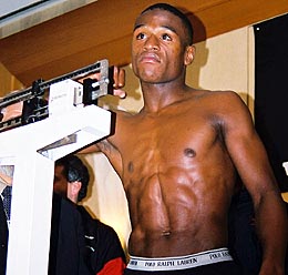 Floyd looks dry on the scale